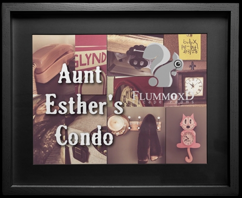 Escape Game Aunt Esther"s Condo, Flummox"D Escape Rooms. Miami.