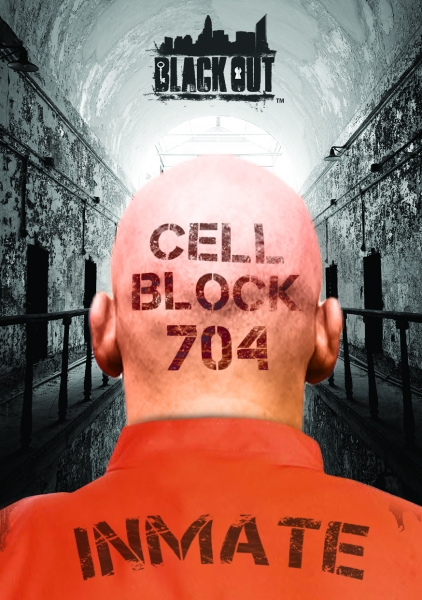 Escape Game Cell Block 704, Black Out. Charlotte.