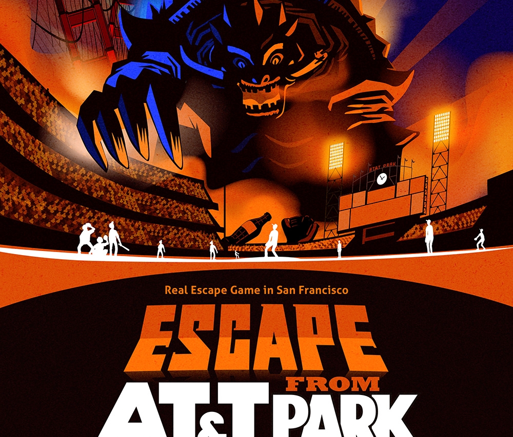 Escape Game Escape from AT&T Park, SCRAP. San Francisco.