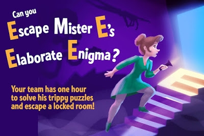 LARP-game Escape Mister E’s Elaborate Enigma, Puzzlephant. San Francisco.