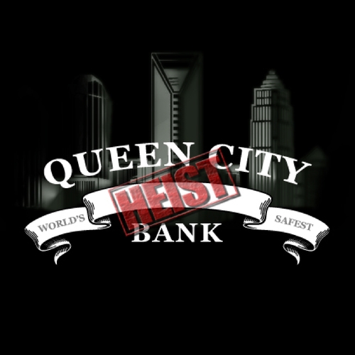 Escape Game Queen City Bank Heist, Exit Strategy. Charlotte.