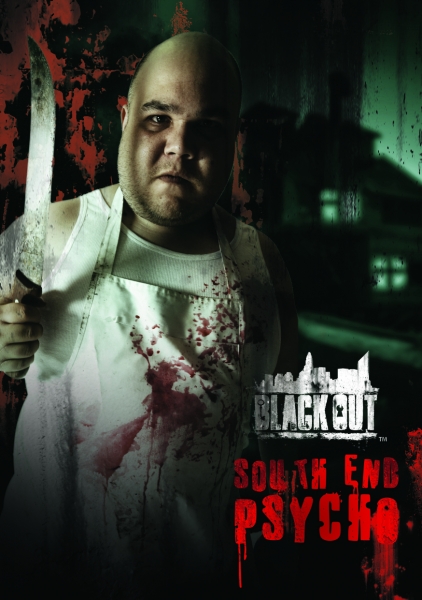 Escape Game South End Psycho, Black Out. Charlotte.