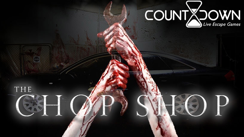 Escape Game The Chop Shop, Countdown Live Escape Games. Las Vegas.